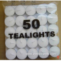 round tin tea candle 12g pressed way tealight